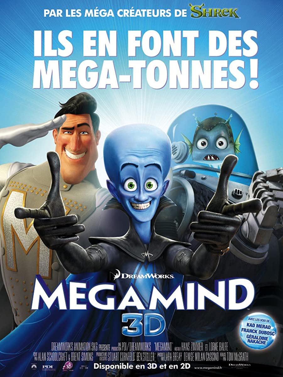 فيلم Megamind 2010 مترجم اون لاين