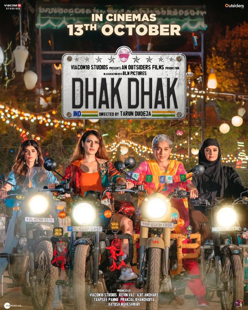 فيلم Dhak Dhak 2023 مترجم اون لاين